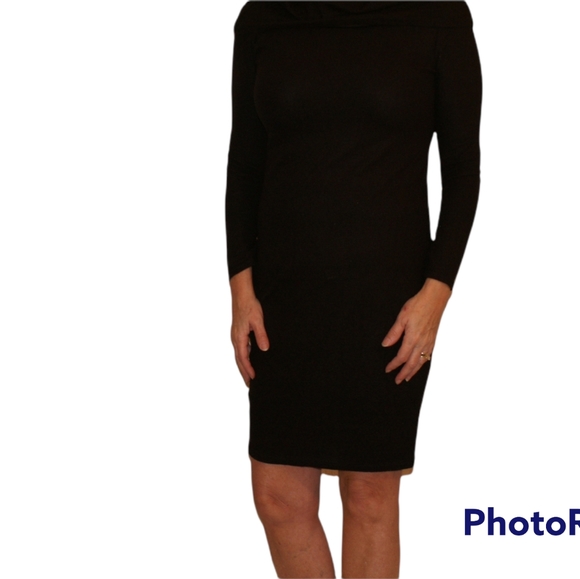 🎉Charcoal Long Sleeve Midi Dress🎉 - Picture 8 of 11